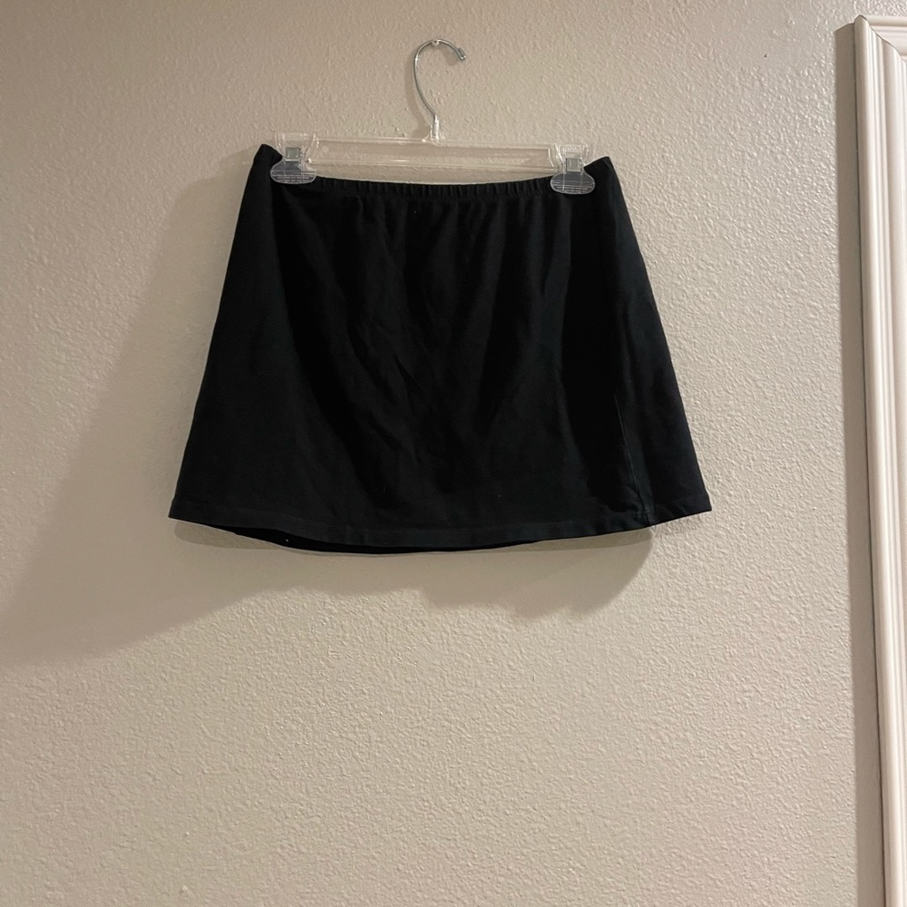 Brandy Melville Black Mini Skirt